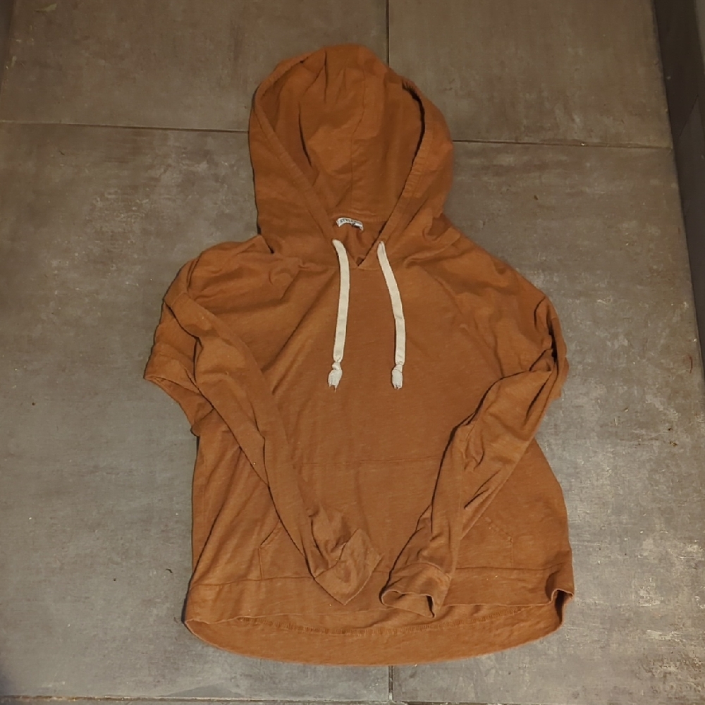 Stylemint Light Weight Hoodie Mustard Brown Size 2